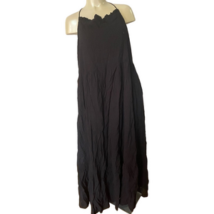 𝅺reitman’s XXL Black Sundress With Shoulder Ties, New With Tags